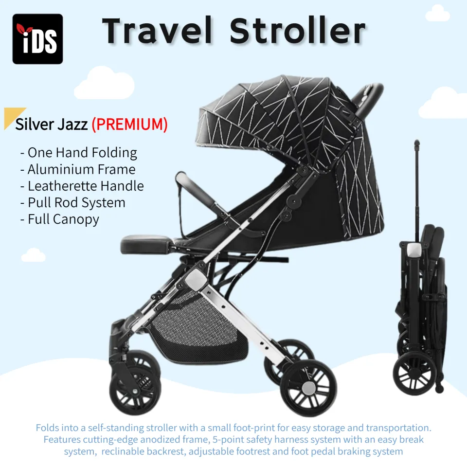 Free stand one hand fold stroller best sale