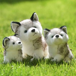 BEIBEI Puppy Soft Realistic Stuffed Animals Children Simulation Husky Dog Plush Toys Stuffed Doll Plush Husky Dolls Husky Dog Plush Toys