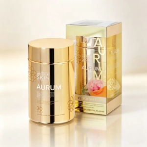 Hikari Aurum S-Acetyl Glutathione 30PCS/BOTE Vitamin C Daily Support for Radiant Skin Beauty & Fitness Edible Supplement