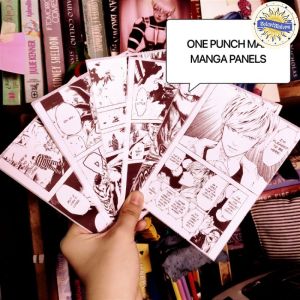 50 PCS ONE PUNCH MAN 1 PESO MANGA STICKER PANEL SIZE A6 4x6 inches