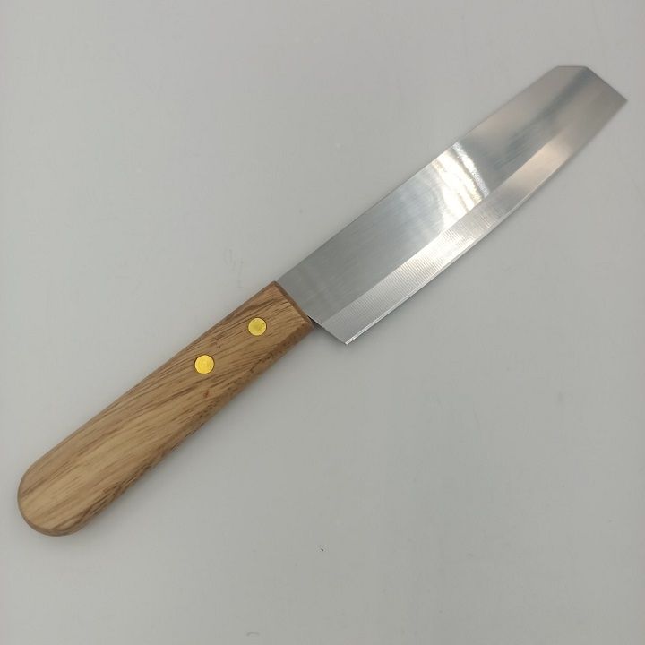 Dao cán gỗ làm bếp lưỡi thép siêu bén và cán gỗ cao cấp | Lazada.vn