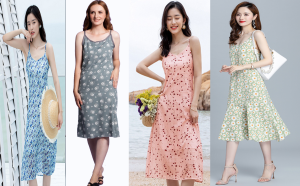 DRESS TERLARIS WANITA MIDI TRENDY MASA KEKINIAN KOREAN STYLE