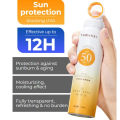 150ml Sunscreen Spray For Face SPF50+ PA+++ Waterproof and Sweat-proof large area spraying for Face and Body UV Isolation Moisturizing Protection Spray Moisturizing Refreshing Oil Control Sunblock Spray. 