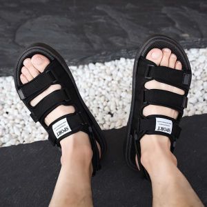 Free Shipping MenS Summer Sandals Designed For Outdoor Wear Featuring Odor-Resistant Non-Slip Thick-Soled And Durable Construction Suitable For Beach Activities Sports Casual Wear And Driving