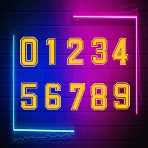 Stiker Cutting Angka Nomor Keren Variasi Racing Motor Helm Terlaris 3d Reflektive Kece