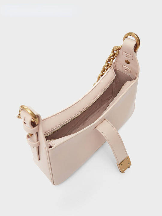 CHARLES and KEITH CK220781463 Ladies One Shoulder Baguette Chain