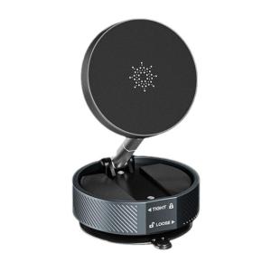 Portable Secure Magnetic Car Phone Bracket Holder with Vacuum Suction for Navigation Video Calls Safe Driving Experience