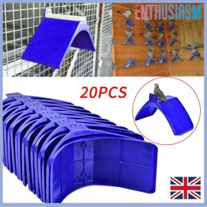 【Enthusiasm】🌟🌟【Hot Sale】🎈 20pcs V Pigeon BIRD PET roost อุปกรณ์นกแข่ง Pigeon Stand REST Stand UK
