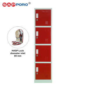 SAPPORO KOLN 4 - Loker Besi 4 Pintu | Steel Locker 4 Doors