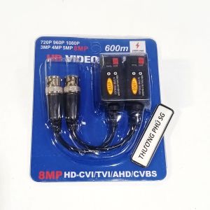 Balun Camera Video Full HD 8Mp Loại khóa gài dể sử dụng / Bán theo bộ