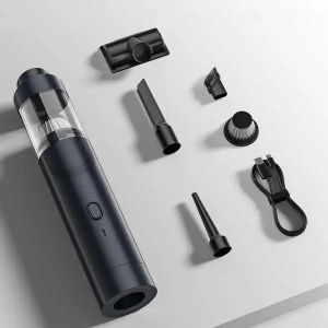 Fanttik-Wireless Portable Car Vacuum Cleaner Slim V8 Mate V8 Apex Flexible Hose Pet Brush RobusClean 12000Pa 30AW