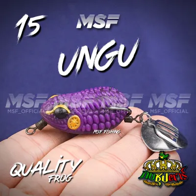 [MSF] Kobsupta Image & Quality Soft Frog | 3.5cm 6g | Gewang Umpan Tiruan Katak Getah Casting BPO Haruan | Ready Stock Malaysia