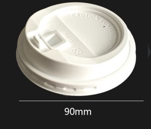 50pcs/Coffee lid for cup 90mm white/black for Paper Cup Hot Drinks Coffee Cup Plastic Cups / Milk Tea Cups lid