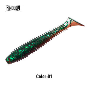 Vương Quốc Mồi Câu Cá 20pcs mồi câu mềm 35mm 45mm 55mm 65mm 0.37g 0.8g 1.3g 2.2g chìm mồi câu mềm Đồ Câu Cá swimbaits Mồi câu nhân tạo wobblers sâu mềm