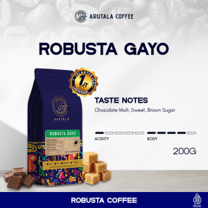 ARUTALA Kopi Robusta Gayo Coffee 200 gram