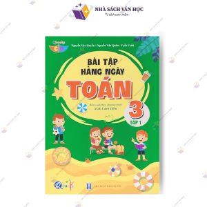 Sách - Bài Tập Hằng Ngày Toán Lớp 3 Cánh Diều - Combo 2 Tập