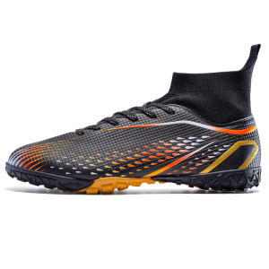 จัดส่งภายใน 24 ชั่วโมง รองเท้าฟุตบอล ผู้ชายผู้หญิง FG กันลื่น เหมาะสำหรับกีฬากลางแจ้ง