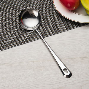 FF Sendok Minyak Stainless Steel /Sendok Masak Dapur Hot Pot Sendok Nasi Spatula Alat Masak COD