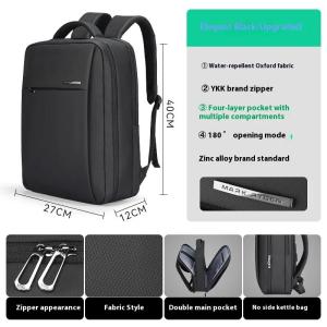 กระเป๋าเป้สะพายหลังคอมพิวเตอร์ Mark Ryden คุณภาพสูงอ๊อกซ์ฟอร์ดผ้ากันน้ำกระเป๋าเป้ธุรกิจเป้สะพายหลังไปโรงเรียน