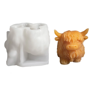 Adorable Yak Silicone Mold High Temperature Resistance Handmade Craft Supplies Home Decoration Creative Present