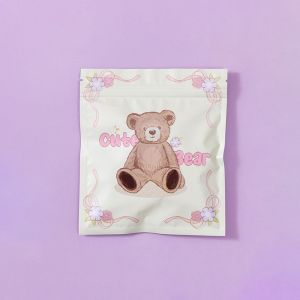 Plastik Ziplock Cute Bear Plastik Klip Penyimpanan Aksesoris Serbaguna / Plastik Souvenir PH C1151