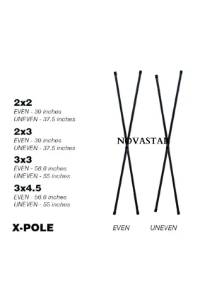 Retractable Tent Replacement Frame Per Piece (Homstar)