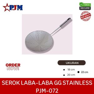 Serok Laba Laba Gagang Stainless/Saringan Minyak/Tirisan Gorengan