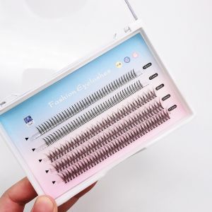 Philippines no.1 Cluster Lashes Fishtail Eyelash Long Lasting Eyelash Extension Makeup Tools Natural False Eyelashes Individual Eyelashes