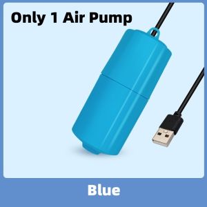 USB Mini Aquarium Air Pump Silent Fish Tank Oxygen Pump Portable Oxygenator Aerator Pump For Outdoor Fishing DC 5V 1A