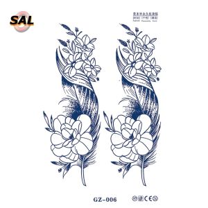 Semi Permanent Waterproof Temporary Tattoos Paper Sticker  Body Art men women Fake tattoo Stickers