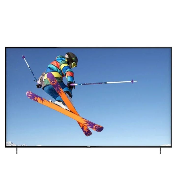 COD ☍4K UHD Android TV 120-inch flat panel TV intelligent LED TV with ...