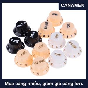 【CANAMEK】 Núm xoay Đàn ghi ta núm điều chỉnh 2 âm lượng 1 âm lượng cho guitar