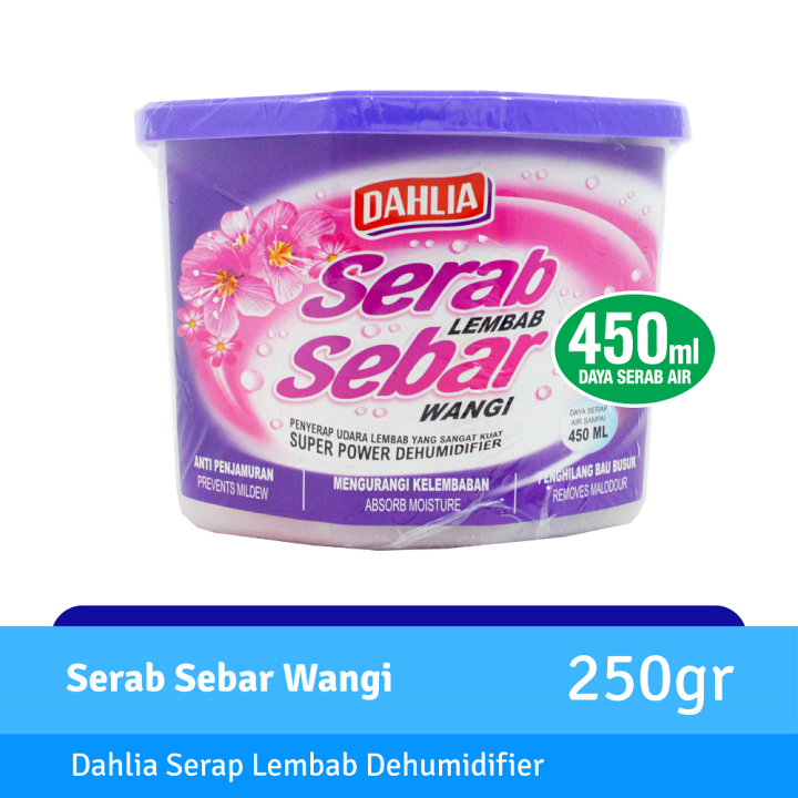 Dahlia Serap Dehumidifier with Advanced Parfume 250gr