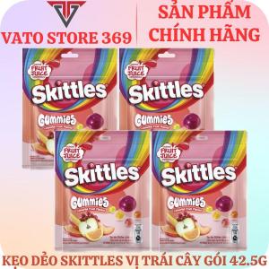 Kẹo dẻo SKITTLES vị trái cây túi 42.5g