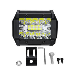 4 Inch LED Work Light 60W Triple Row Driving Lamp for Off-road Truck SUV Motorcycle