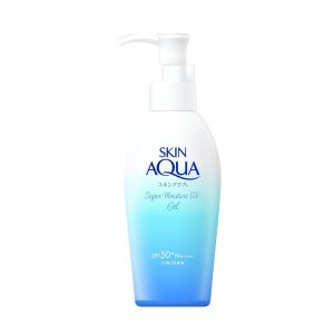 Nội địa Nhật - Gel chống nắng siêu dưỡng ẩm Skin Aqua 140g dành cho mặt và cơ thể