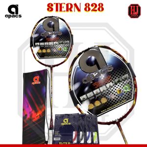 Raket Badminton Apacs Stern 828 Original Bonus Senar dan Tas