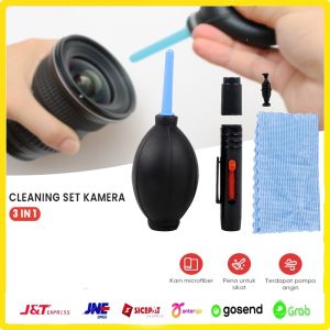 [3 In 1] Cleaning Set Kamera Pembersih Kamera DSLR