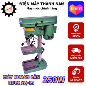 Máy Khoan Bàn Mini RUBI XQ-13 1/3 HP - Động Cơ 100% Dây Đồng - Bảo Hành 6 Tháng
