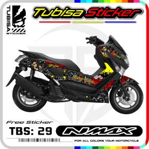 Stiker Nmax Lama - Stiker Sticker Striping Variasi List Motor Nmax Lama/Old. TBS.29