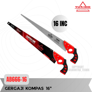 Gergaji Kayu Manual 16" Gergaji Lancip / Hand Compass Saw 16 Inch
