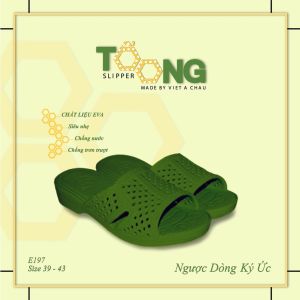 Dép tổ ong XANH RÊU nhựa EVA siêu bền siêu nhẹ chống trơn trượt đế dày (FORM LỚN ĐẶT LÙI 1-2 SIZE) Dép Nam Nữ Nhiều Màu Sắc