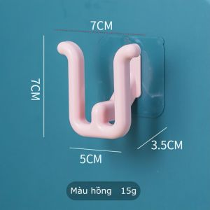 [HCM] Móc treo giày dép hình chữ U dán tường đa năng tiện lợi Móc dép treo tường- Randy888