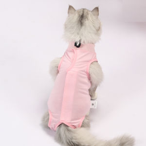 Pet Clothing Surgical clothing for pets cat suit post-operative recovery pants for female cats weaning suit anti-lick clothing dog and cat shirt dress or sweater seasonal pet outfit