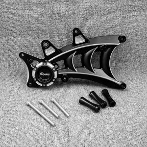SEMSPEED Motorcycle Rear Swing Arm Wheel Sprocket Mount Swingarm Bracket For Yamaha NMAX NVX Aerox V2 V3 2022-2026