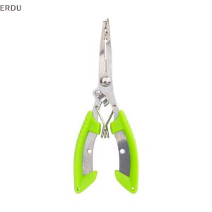 💖【Special price】💖ERDU Curved Mouthed Fishing Pliers Stainless Steel Powerful Horse Fish Line Scissors Multifunctional Road Pliers