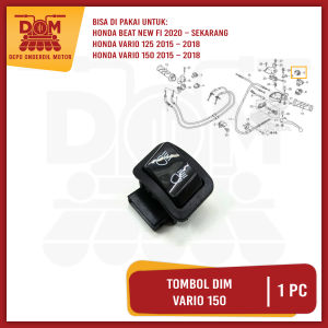 Tombol Dim Vario 150 (PSP) Saklar Lampu Dimer Dimmer Jauh Dekat Matic Vario New 125 Beat New FI