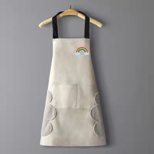 MALL Celemek Masak Anti Air Korea Style Apron Waterproof Dapur Kitchen Tahan Air Minyak CLM01
