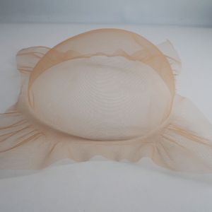 5pcs Half Wig Caps Lace Net Breathable Mesh for Making Mens Toupee Hair Topper Base