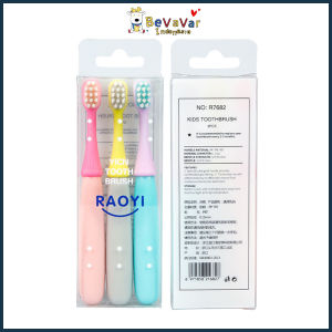 1 Set Sikat Gigi Anak Bayi Kids Toothbrush 3 pcs Untuk Usia Umur 2 sd 6 tahun Bahan PP TPE PBT